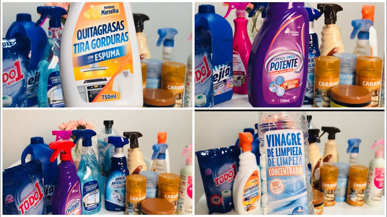 جولة خفيفة في ميركادونا؛ احسن مواد التنظيف المعتمدة عندي من ميركادونا 🧽🧹