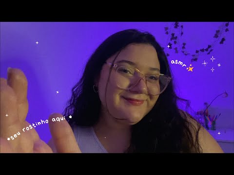 ASMR | caia no soninho AGORA! 🎧🤍✨ (hand sounds, sussuros e fofoquinha)