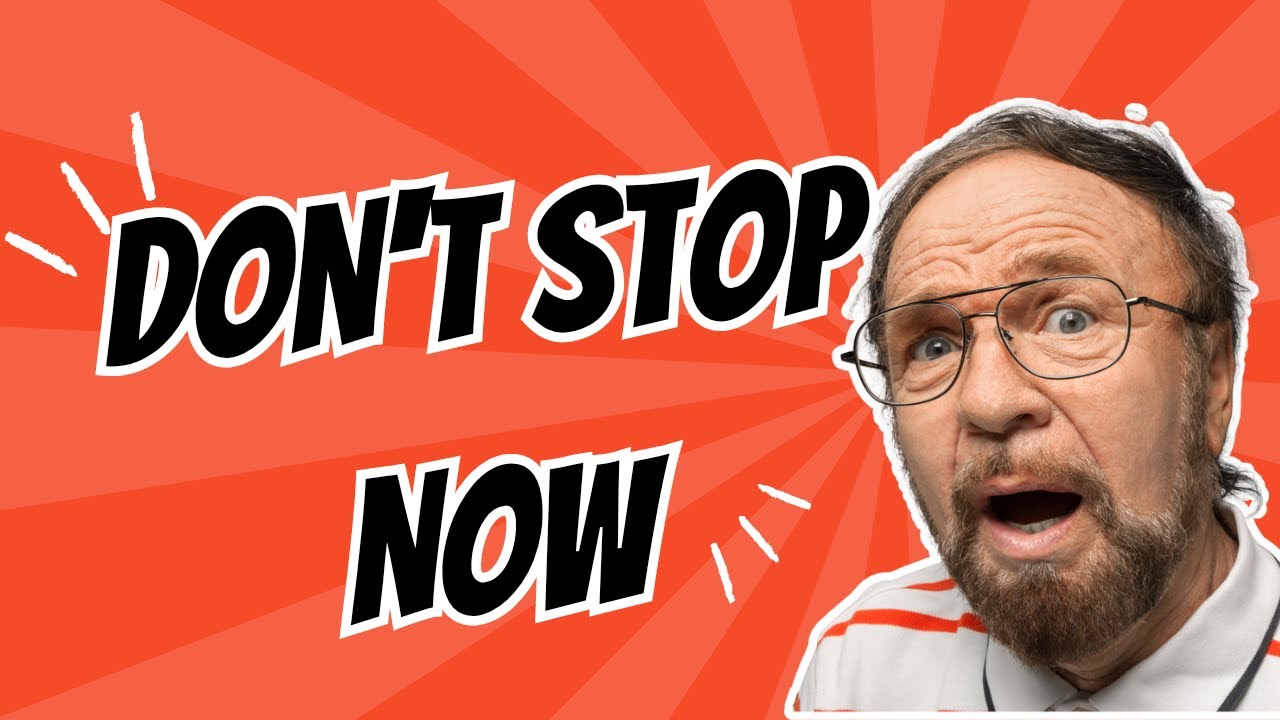 DON’T STOP NOW – OPRAH WINFREY’S ULTIMATE MOTIVATIONAL SPEECH