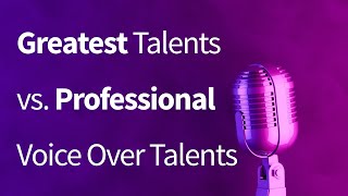 The difference between "greatest" talents and professional talents