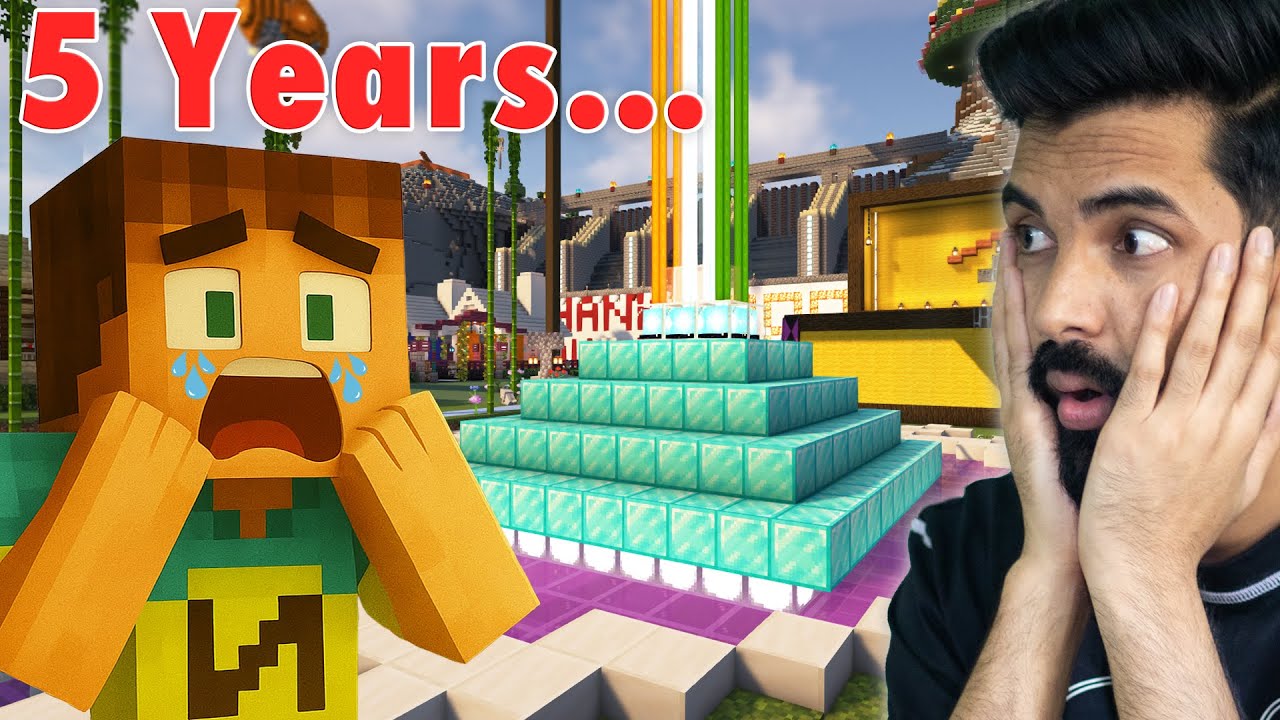Revisiting My 5-Year-Old Minecraft World – A Navrit Gaming Story - YouTube