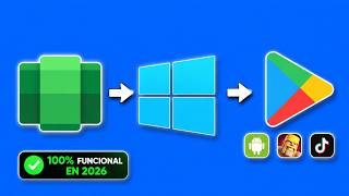 🚨 INSTALA Apps Android en Windows FÁCIL 🔥 | Subsistema Android + Aurora Store (FUNCIONA 2026)