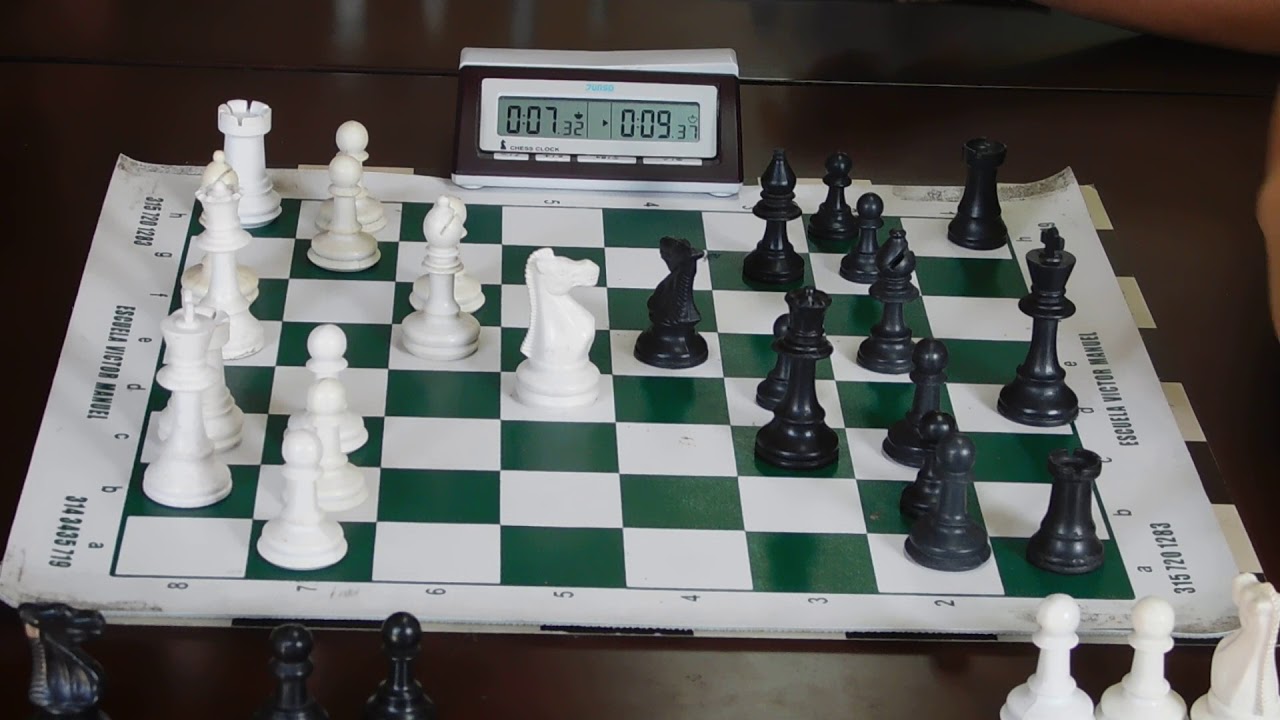 German Alex Sanchez Castellanos vs FM Jorge Alexander Martinez