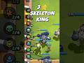 “3⭐ SKELETON KING…💀| Merge Tactics” #clashroyale #mobilegaming #mergetactics