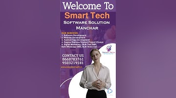 Ai Base Smart Tech Marketing Video ❤️ - Smart Tech Software Solution Manchar | www.smarttechsoft.in