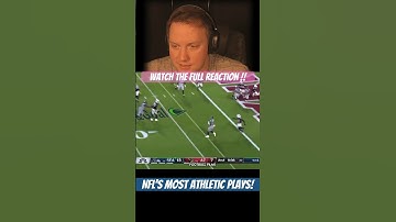 #reactvideo to the Most Athletic Plays in the #NFL #nflhistory #nflfootball #reaction #entertain