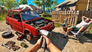 EU ODEIO O MEU VIZINHO!! | ATACARAM MINHA OFICINA e ROUBARAM PECAS DO MEU CARRO!!