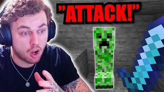 Minecraft, but I play using ONLY my voice...