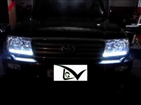 Land Cruiser 100 - Светодиодный тюнинг фар, освещение салона. Стробоскоп. ДХО Land Cruiser 100 - Светодиодный тюнинг фар, освещение салона. Стробоскоп. ДХО
