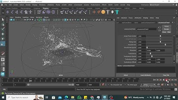 Autodesk Maya Particle Instancer with Geometry (Part 1)