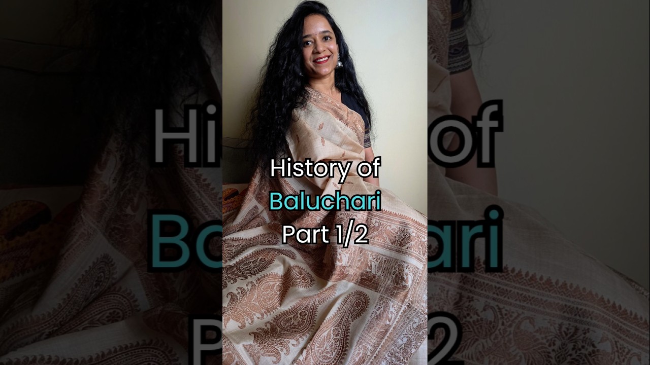 History of Baluchari saree 