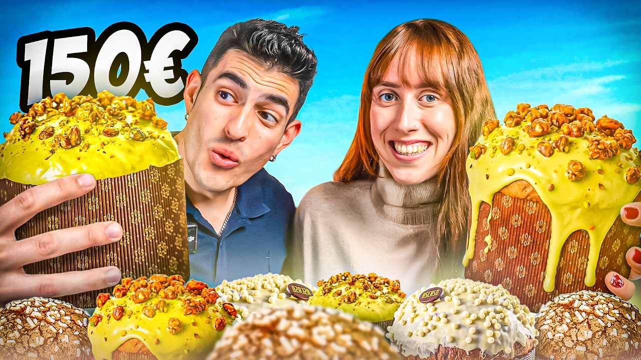 Probamos los 5 MEJORES PANETTONES de Valencia 😱 (+150€) ¿Merecen la pena?