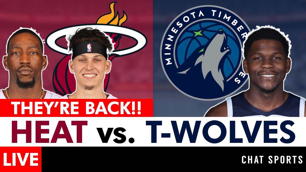 Heat vs. Timberwolves Live Streaming Scoreboard, PlayByPlay
