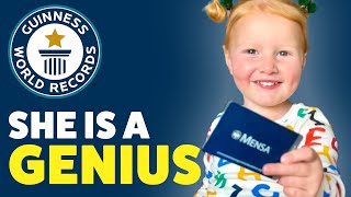 Our Two Year Old Is A Certified Genius  Guinness World Records