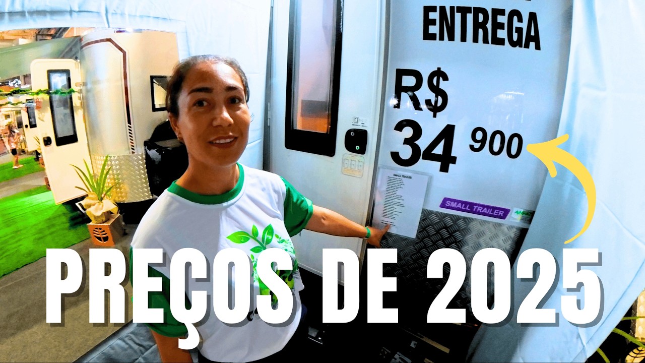 TOUR por TRAILER e CAMPER com PREÇOS direto da FENACAMPING 2025