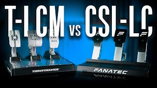 Fanatec CSL Pedals vs Thrustmaster T-LCM | Load Cell Face-Off