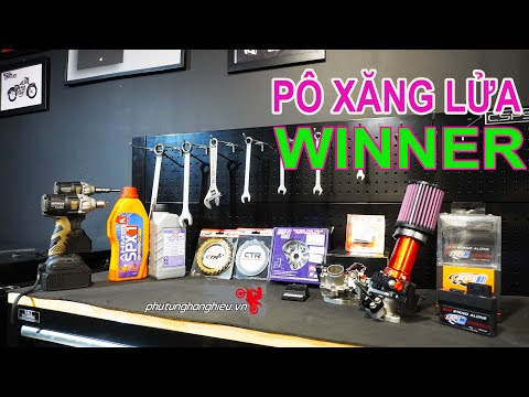 Video NÂNG CẤP CÔNG SUẤT: PÔ XĂNG LỬA WINNER - youtube