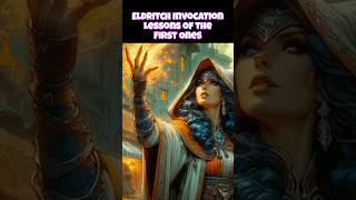 #dnd Eldritch Invocation - Lessons of the First Ones 🧑🏻🏫