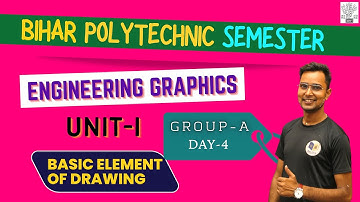 Engineering Graphics Chapter-1 Day-4 |BIHAR POLYTECHNIC 1ST SEMESTER |#BCECE GROUP-A| RACEVA ACADEMY