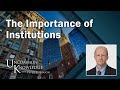 The Importance of Institutions, with Yuval Levin