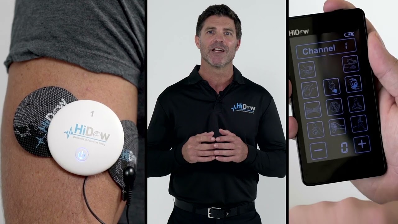 NEW HiDow AcuXPD-S TENS/EMS Unit Muscle Stimulator for Pain Relief