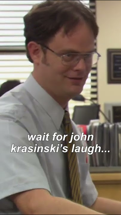 the one blooper they KEPT in The Office? | #Shorts | Comedy Bites
