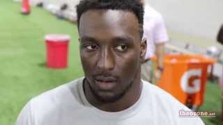 Brionte Dunn Post-Practice Q&A