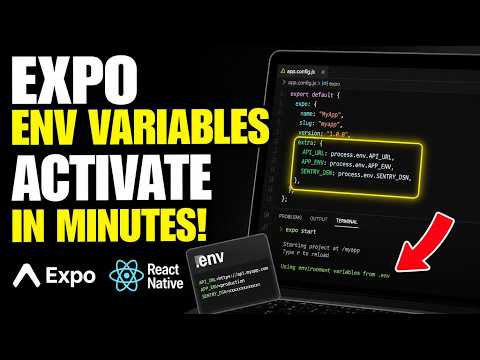How to activate environment variables in Expo and React Native - Detailed Guide