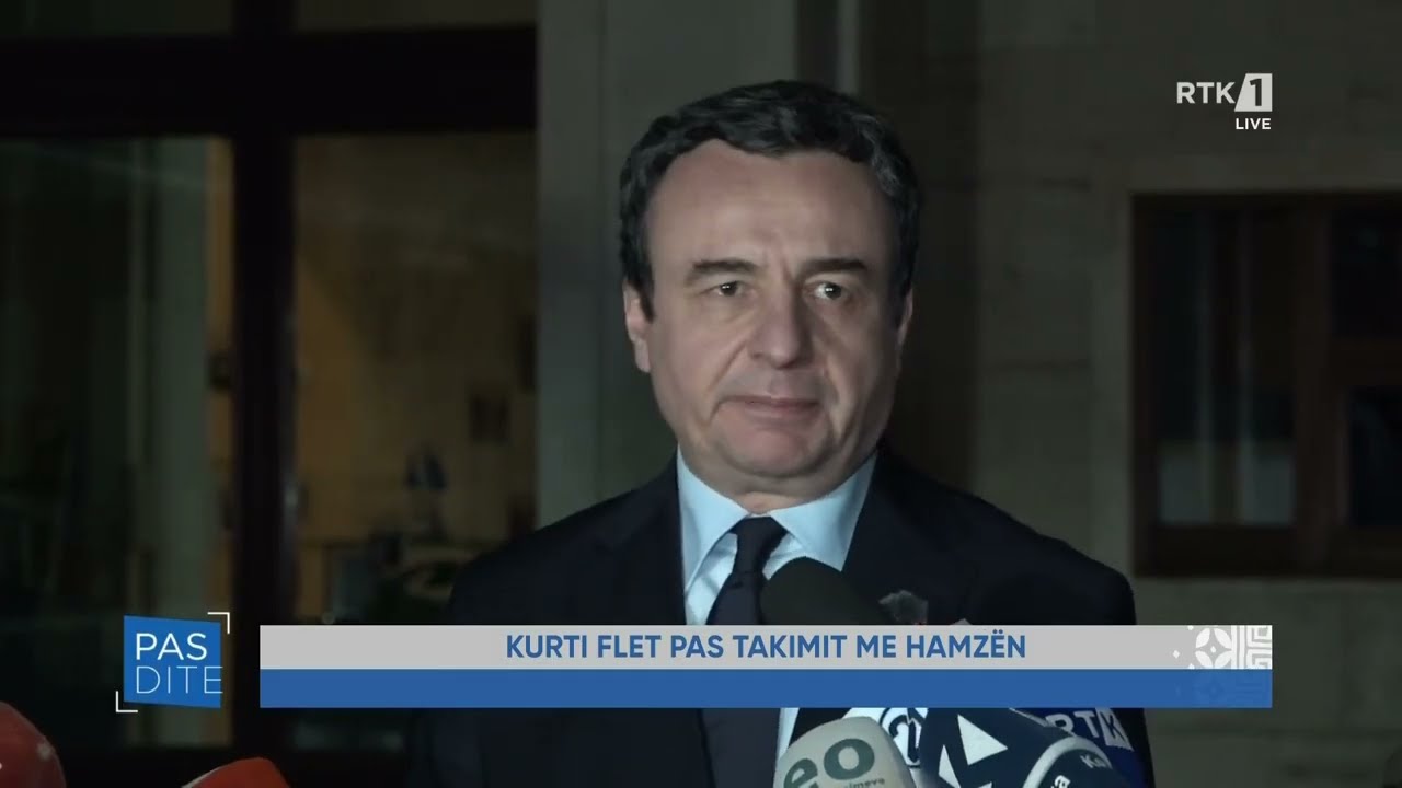 Kurti flet pas takimit me Hamzën  28.02.2026