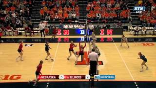 Longest Point Ever!?!?!?!? | Big Ten Volleyball