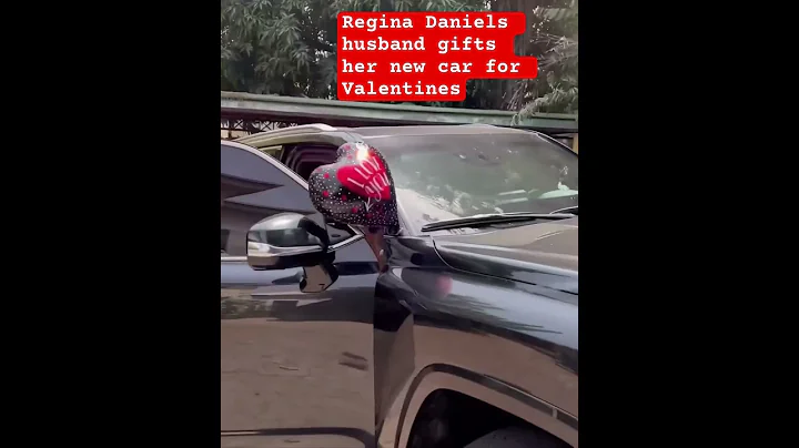 Regina Daniels Husband suprises her with New Car for Valentines #shorts #reginadaniels #love #viral