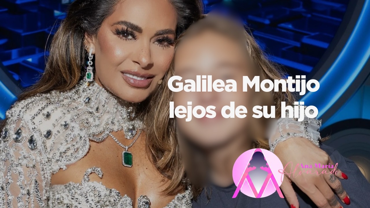 Galilea Montijo lejos de su hijo