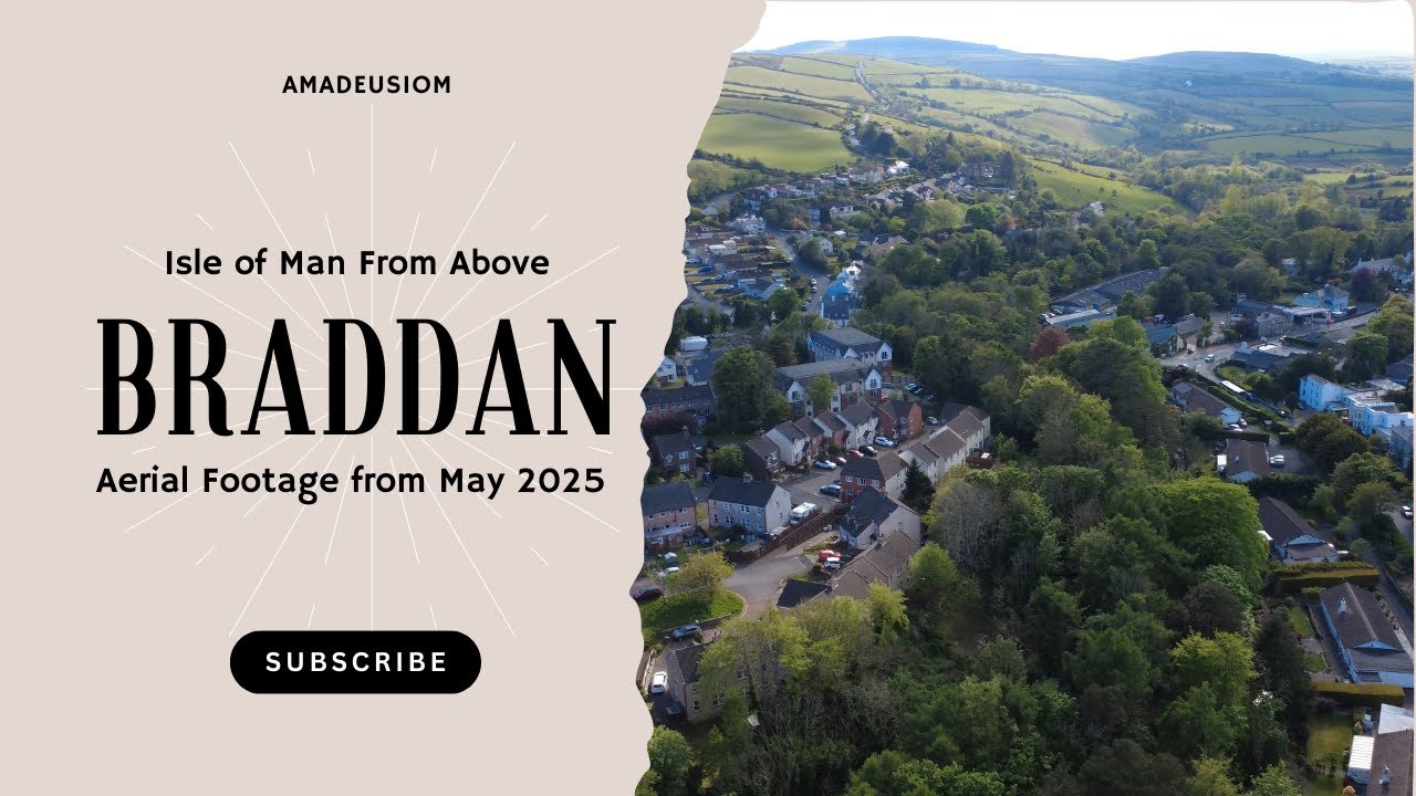 Isle of Man From Above - Braddan