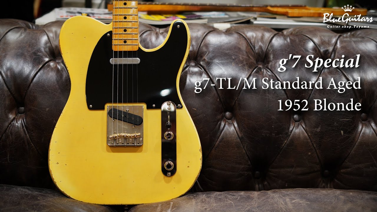 g7 Special g7-TL/M Standard Aged - 1952 Blonde | Blue Guitars