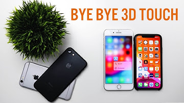 3D Touch is DEAD... and replaced by Haptic Touch?