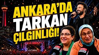 Ankara'da Tarkan çılgınlığı! Başkentliler Millet Bahçesi’ne Akın Etti