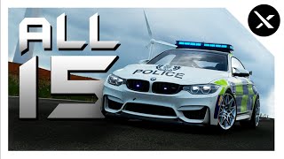 ALL 15 POLICE CAR In Forza Horizon 4 [2020 UPDATED]