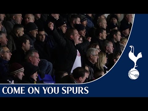 Spurs vs Arsenal | WHL sing 'come on you Spurs!' - YouTube