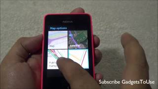 How To Use GPS Navigtation Maps on Nokia Asha 501