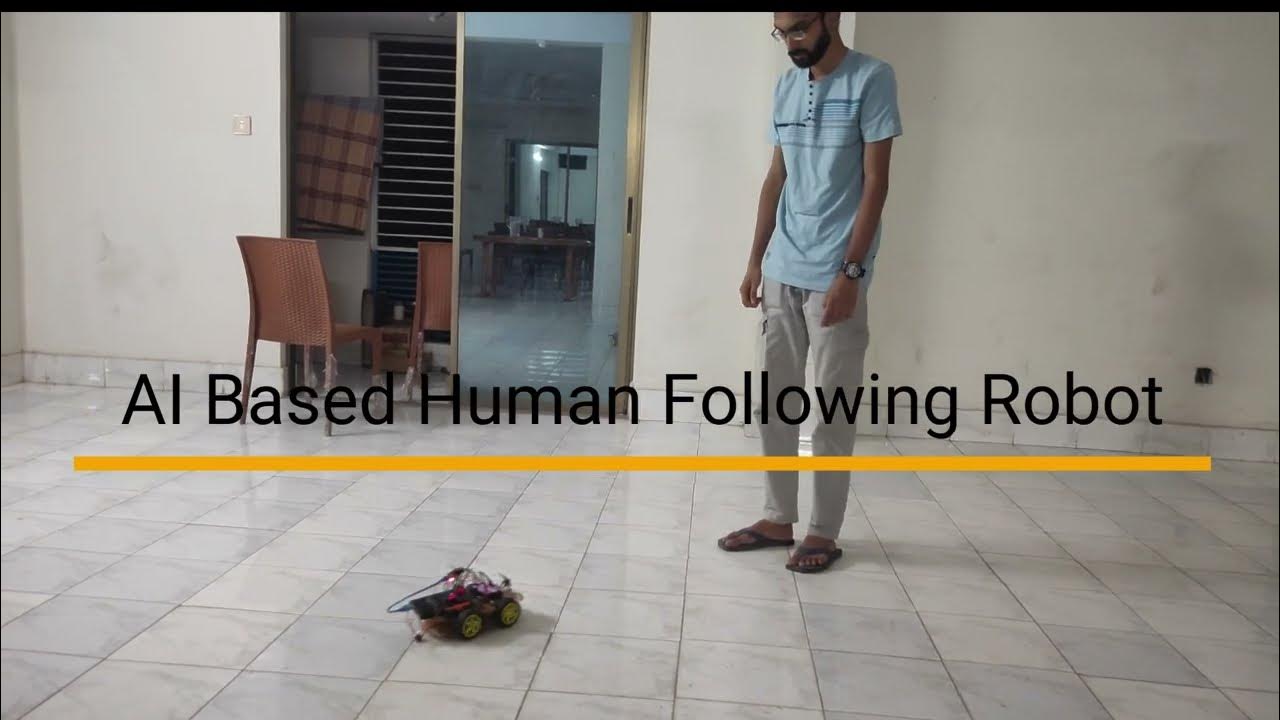 AI Based Human Following Robot - YouTube