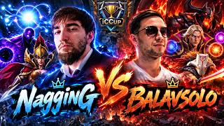 NagginG vs BALAVSOLO, сыграл 3 игры, 2 со вставками