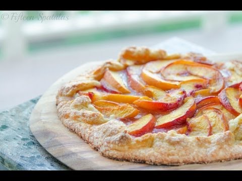 Fresh Peach Crostata Recipe {Rustic Peach Tart}