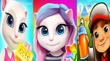 Bjarki vs Unicorn Angela ll Gameplay (iOS, Android) Top N