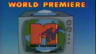 MTV (USA) "World Premier Video" Intro 1986