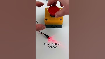Panic Button sensor #escaperoomsupplier #escaperoom #escaperoompuzzle #electronics #asmr #plugnplay