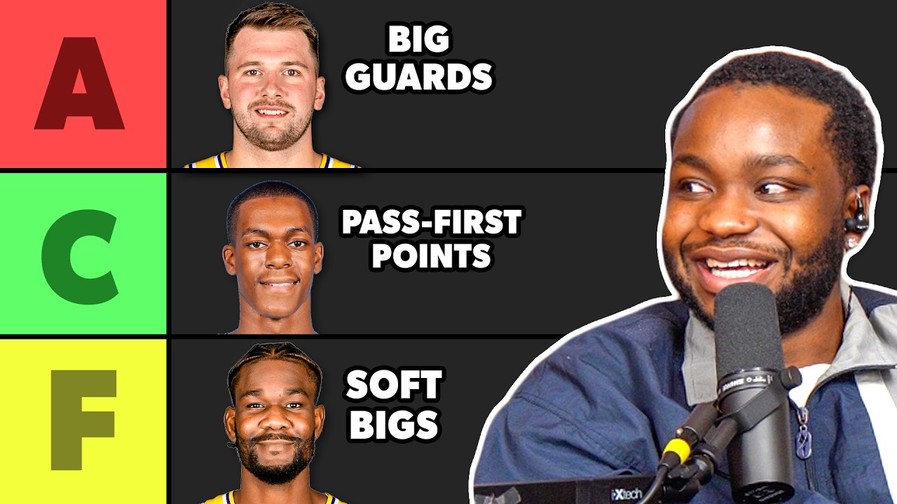 Tier Listing NBA Player Archetypes