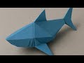 How To Make Easy Shark Origami Easy Origami