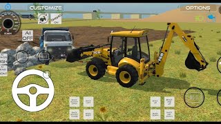 kya ye jcb 🚜 dumper  ko nikal degi 🚛✨️ #viral #viralvideo #gamingvideos #games #totalgaming