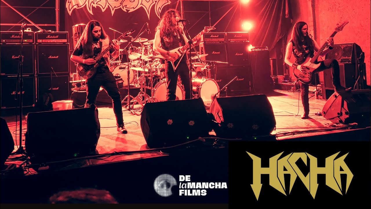HACHA - Turbo Metal, abriendo concierto de EXODUS en Guatemala