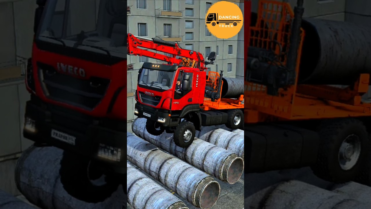 Heavy Vehicle Towing in a Hardcore Simulator Mudrunner | Eps 7